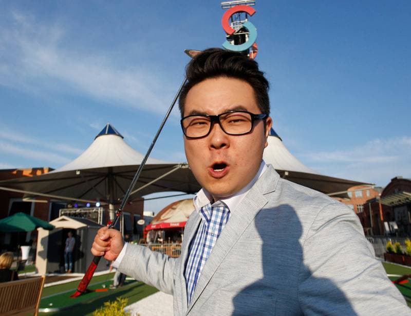 Golf. Pole Mini Golf. VIP Garden Party. 11.07.2014