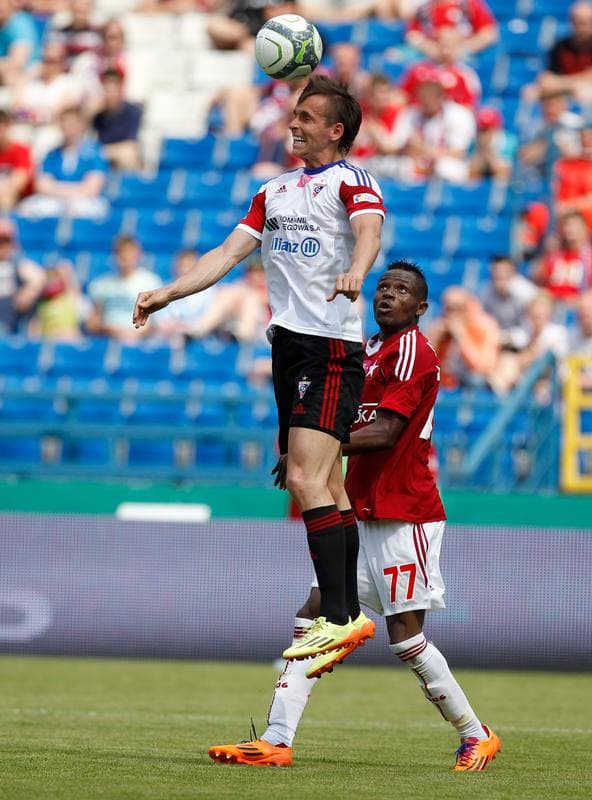 Football. T-Mobile Ekstraklasa. Wisla Krakow - Gornik Zabrze. 24.05.2014