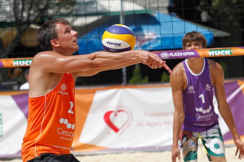 Beach Volleyball. Plaza Open 2014. Jagoda Gruszczynska - Katarzyna Kociulek. 06.07.2014