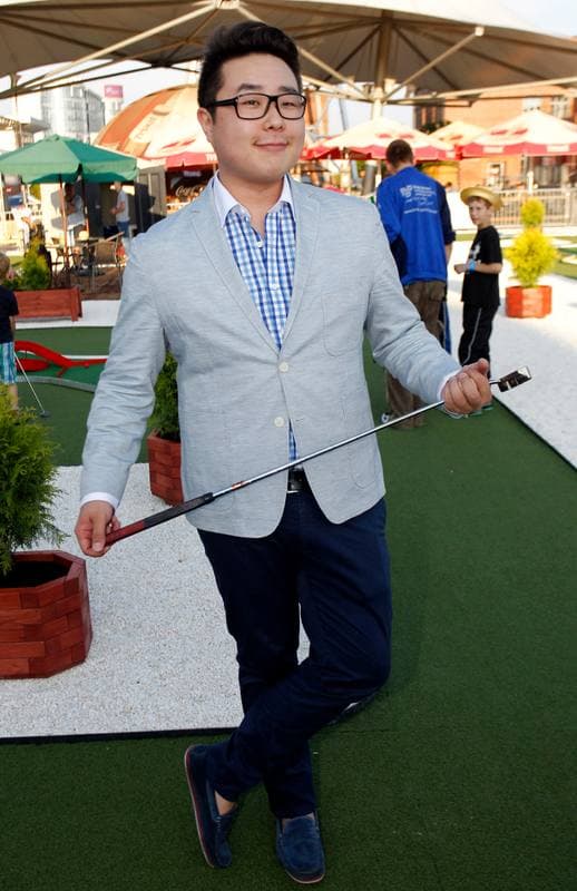 Golf. Pole Mini Golf. VIP Garden Party. 11.07.2014