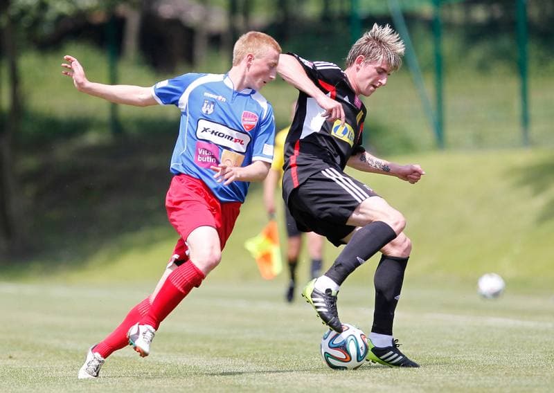 Football. Friendly Match. Korona Kielce - Rakow Czestochowa. 28.06.2014