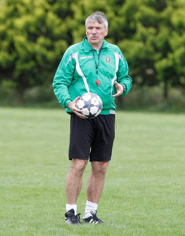 Football. GKS Katowice. Training. 25.01.2015