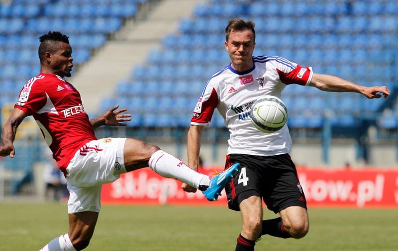 Football. T-Mobile Ekstraklasa. Wisla Krakow - Gornik Zabrze. 24.05.2014