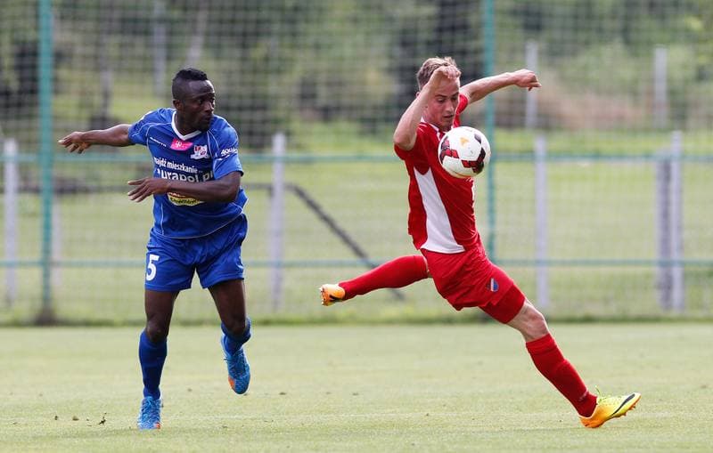 Football. Friendly Match. FC Banik Ostrava - Podbeskidzie Bielsko Biala. 02.07.2014