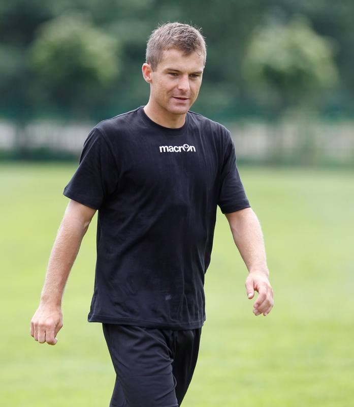 Football. GKS Katowice. Training. 25.01.2015
