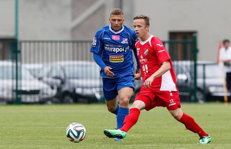 Football. Friendly Match. FC Banik Ostrava - Podbeskidzie Bielsko Biala. 02.07.2014