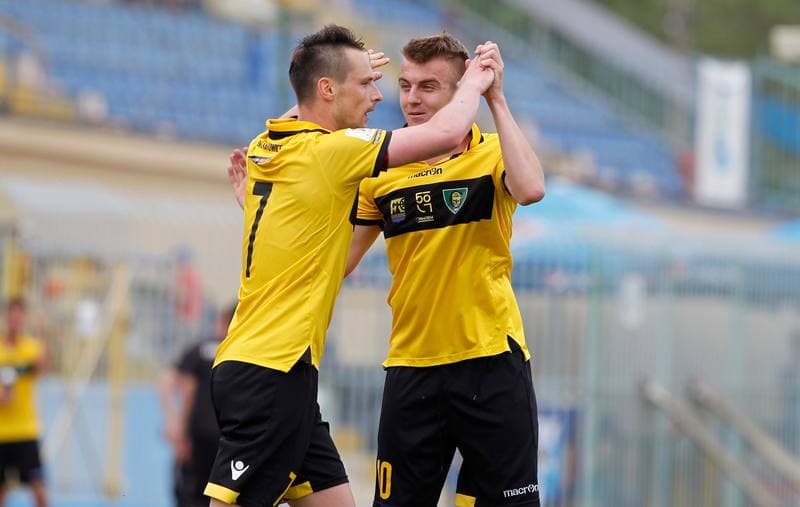 Football. I Liga. Stomil Olsztyn - GKS Katowice. 25.05.2014