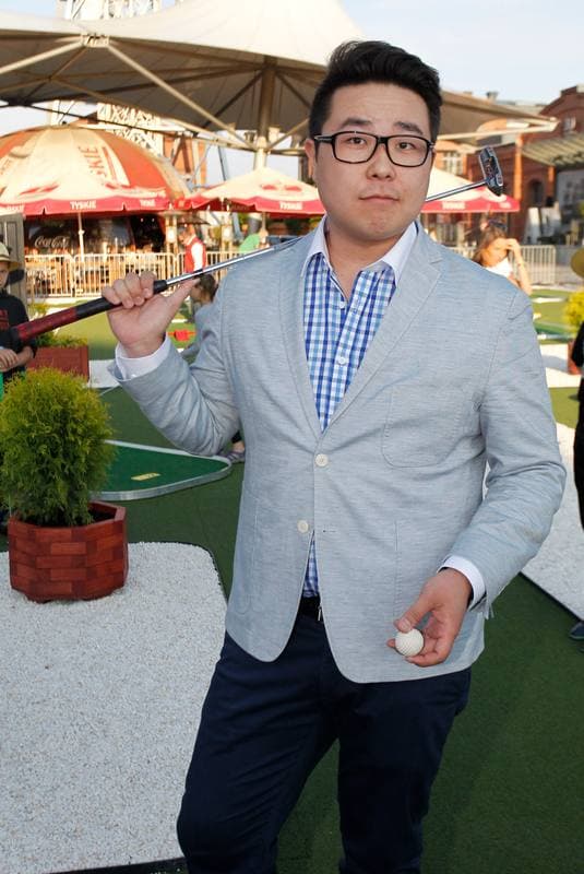 Golf. Pole Mini Golf. VIP Garden Party. 11.07.2014
