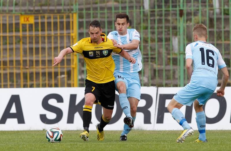 Football. I Liga. Stomil Olsztyn - GKS Katowice. 25.05.2014