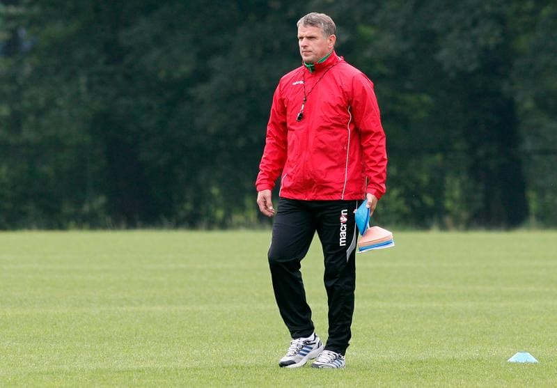 Football. GKS Katowice. Training. 26.06.2014