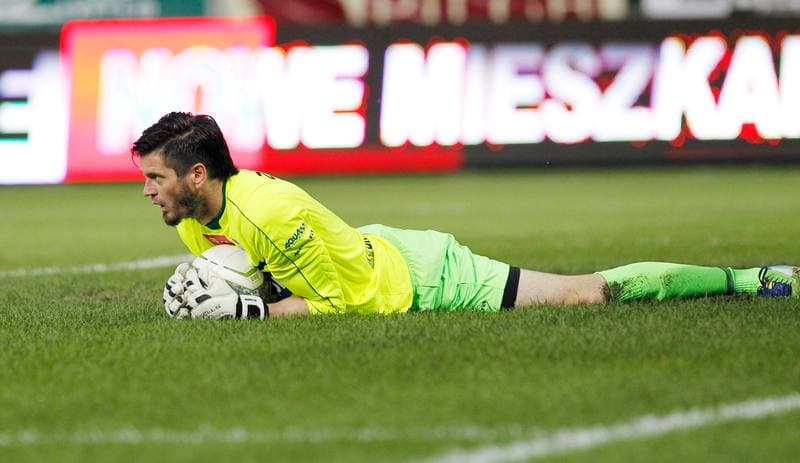 Football. T-Mobile Ekstraklasa. Podbeskidzie Bielsko Biala - Zaglebie Lubin. 27.05.2014