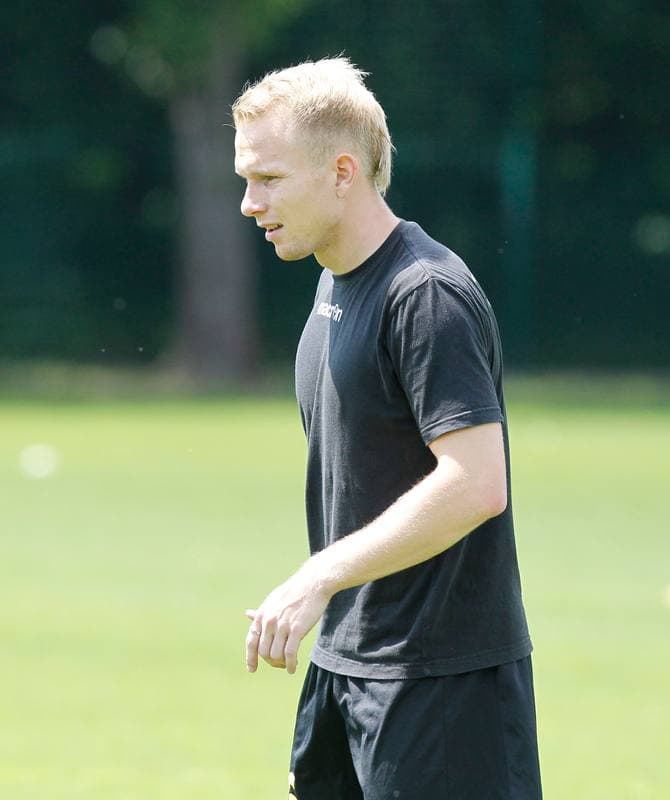 Football. GKS Katowice. Training. 26.06.2014
