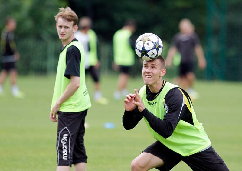Football. GKS Katowice. Training. 26.06.2014
