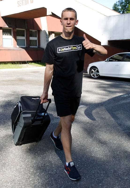 Football. GKS Katowice. Training. 03.07.2014