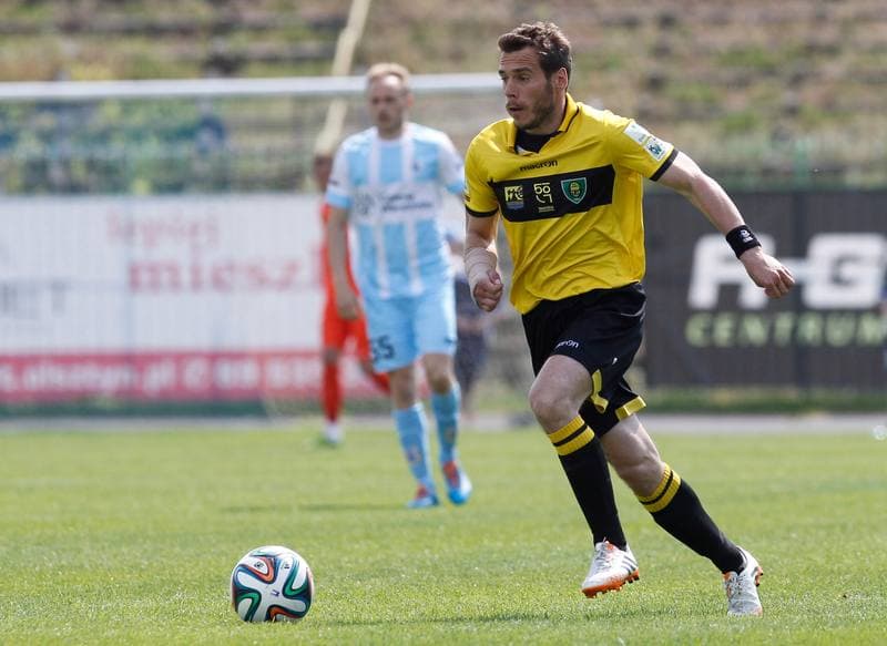 Football. I Liga. Stomil Olsztyn - GKS Katowice. 25.05.2014