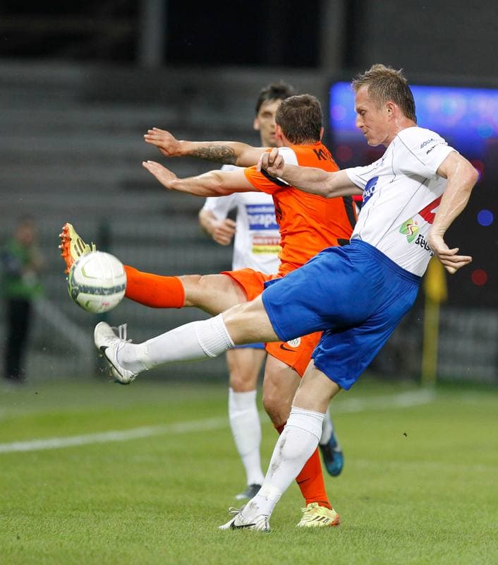 Football. T-Mobile Ekstraklasa. Podbeskidzie Bielsko Biala - Zaglebie Lubin. 27.05.2014