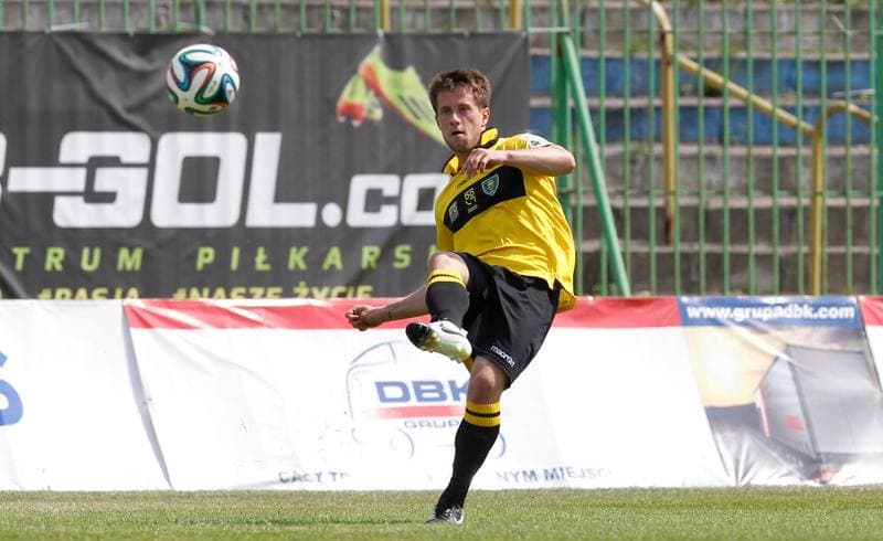 Football. I Liga. Stomil Olsztyn - GKS Katowice. 25.05.2014