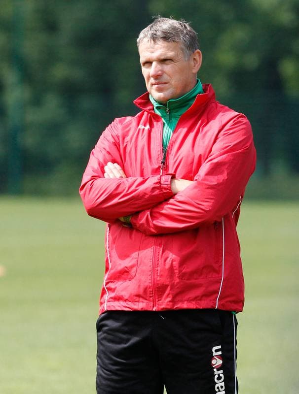 Football. GKS Katowice. Training. 26.06.2014