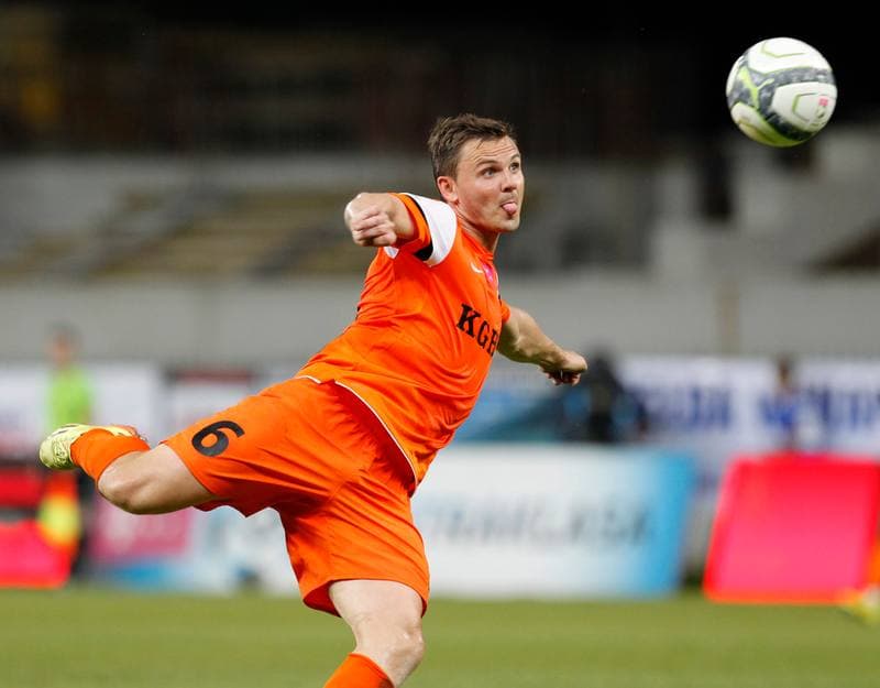 Football. T-Mobile Ekstraklasa. Podbeskidzie Bielsko Biala - Zaglebie Lubin. 27.05.2014