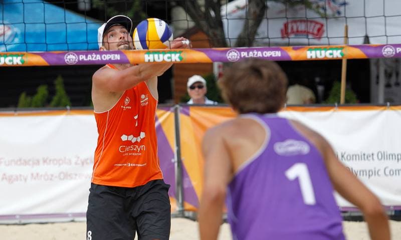 Beach Volleyball. Plaza Open 2014. Jagoda Gruszczynska - Katarzyna Kociulek. 06.07.2014