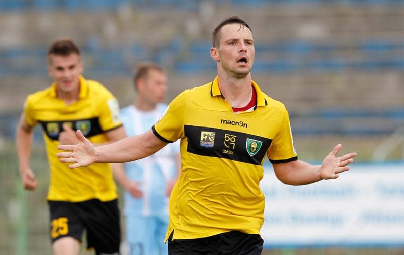 Football. I Liga. Stomil Olsztyn - GKS Katowice. 25.05.2014