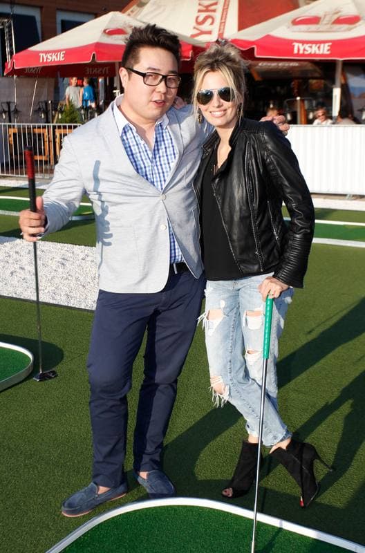 Golf. Pole Mini Golf. VIP Garden Party. 11.07.2014