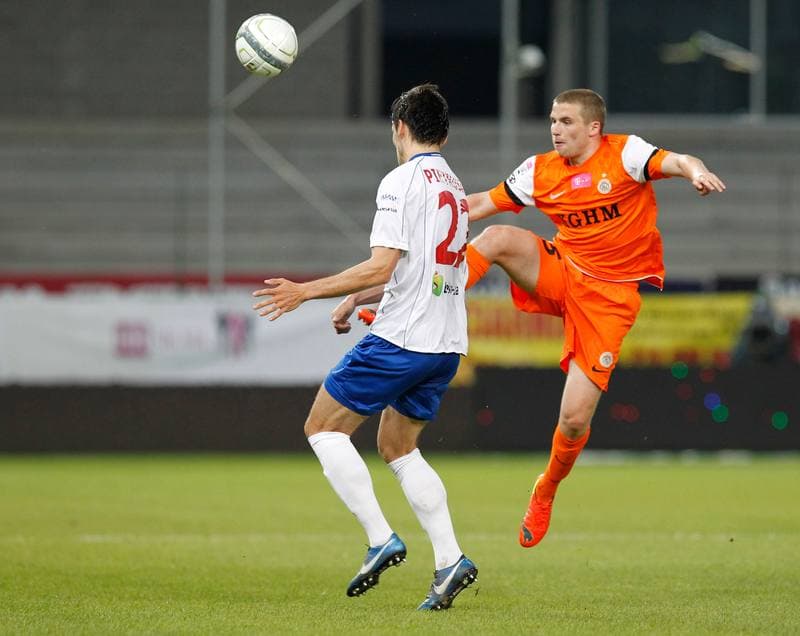 Football. T-Mobile Ekstraklasa. Podbeskidzie Bielsko Biala - Zaglebie Lubin. 27.05.2014