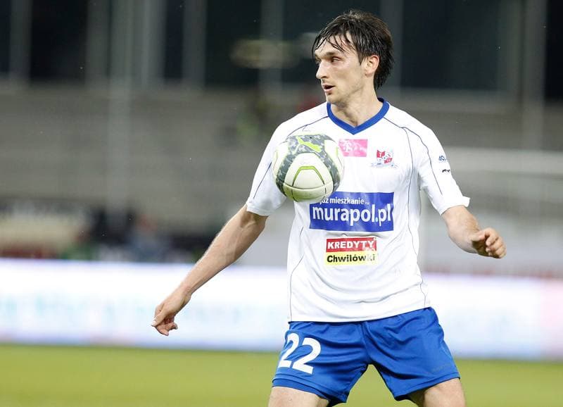 Football. T-Mobile Ekstraklasa. Podbeskidzie Bielsko Biala - Zaglebie Lubin. 27.05.2014