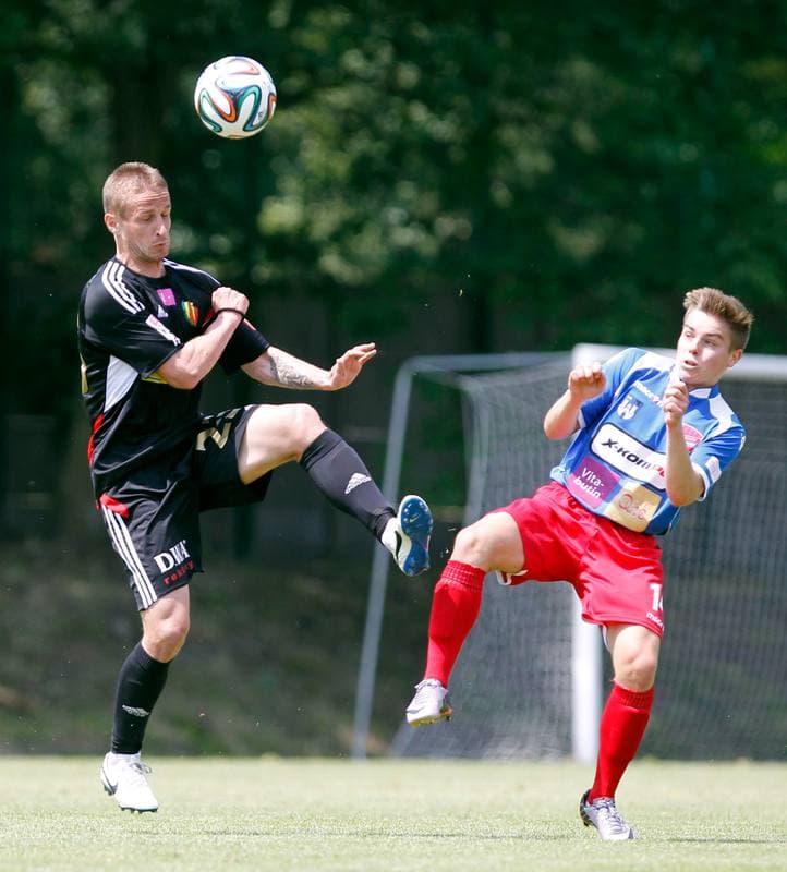 Football. Friendly Match. Korona Kielce - Rakow Czestochowa. 28.06.2014