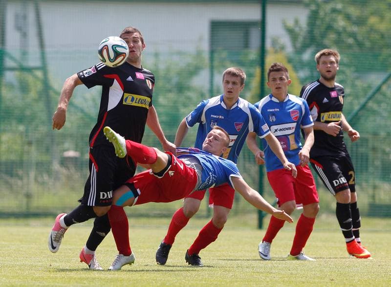 Football. Friendly Match. Korona Kielce - Rakow Czestochowa. 28.06.2014