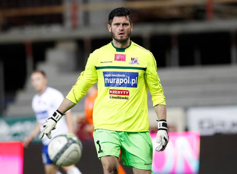 Football. T-Mobile Ekstraklasa. Podbeskidzie Bielsko Biala - Zaglebie Lubin. 27.05.2014