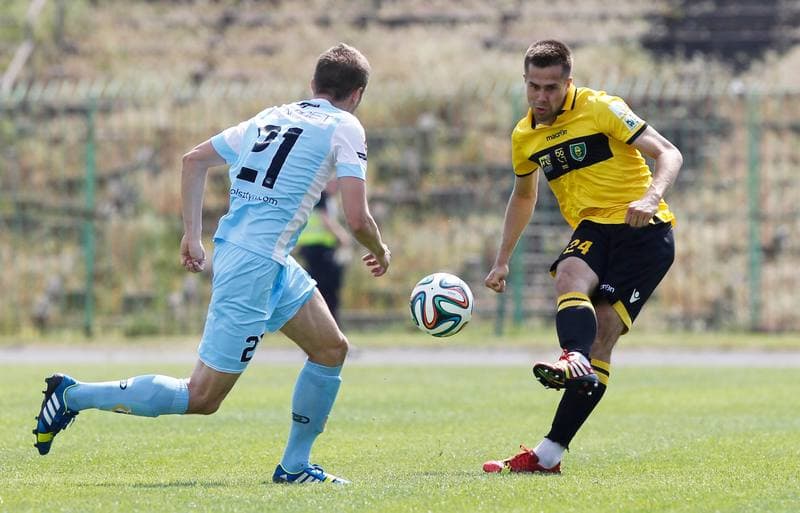 Football. I Liga. Stomil Olsztyn - GKS Katowice. 25.05.2014