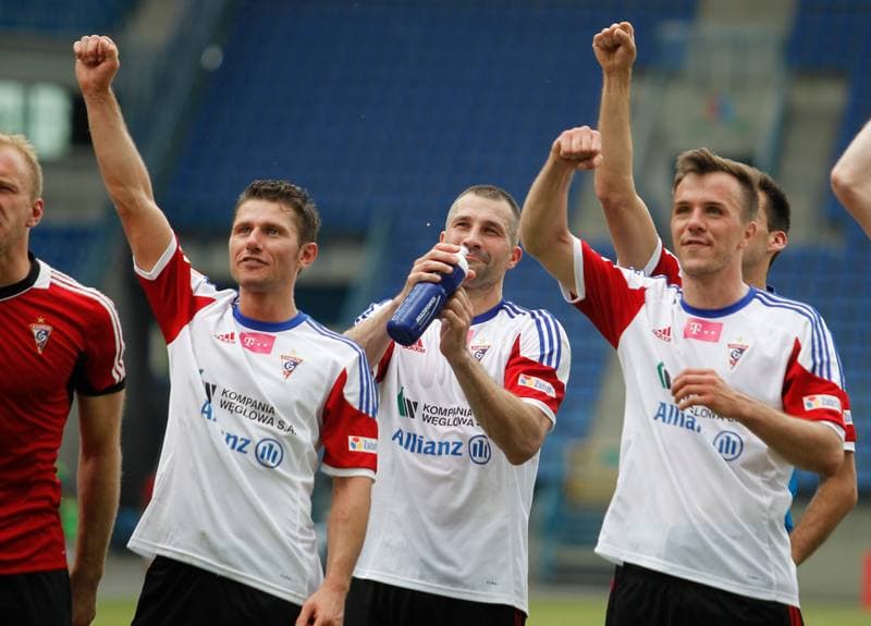Football. T-Mobile Ekstraklasa. Wisla Krakow - Gornik Zabrze. 24.05.2014