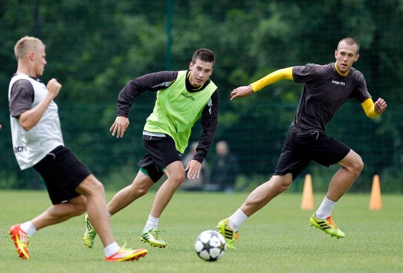Football. GKS Katowice. Training. 26.06.2014