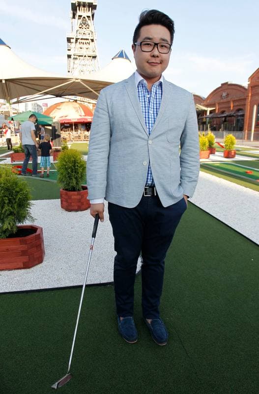 Golf. Pole Mini Golf. VIP Garden Party. 11.07.2014