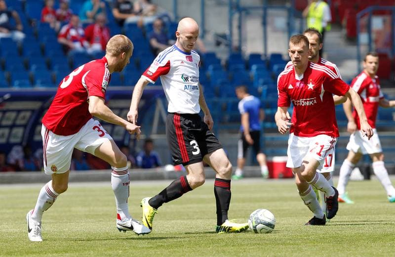 Football. T-Mobile Ekstraklasa. Wisla Krakow - Gornik Zabrze. 24.05.2014