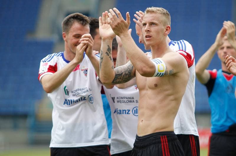 Football. T-Mobile Ekstraklasa. Wisla Krakow - Gornik Zabrze. 24.05.2014