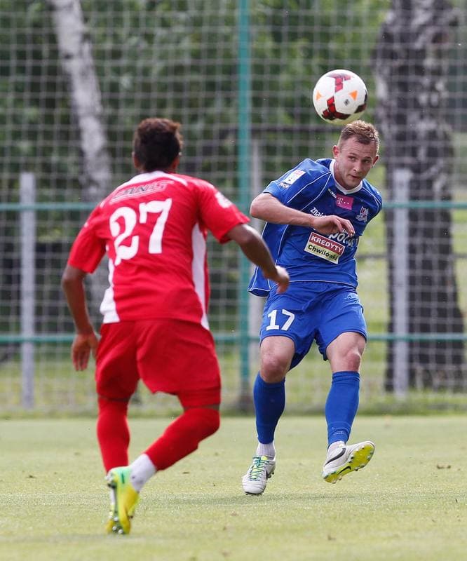 Football. Friendly Match. FC Banik Ostrava - Podbeskidzie Bielsko Biala. 02.07.2014
