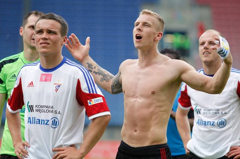 Football. T-Mobile Ekstraklasa. Wisla Krakow - Gornik Zabrze. 24.05.2014