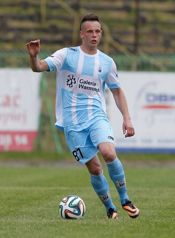 Football. I Liga. Stomil Olsztyn - GKS Katowice. 25.05.2014