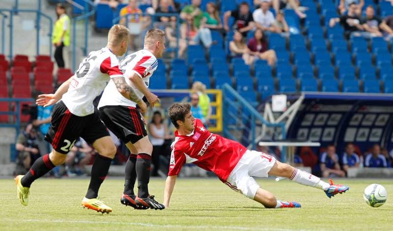 Football. T-Mobile Ekstraklasa. Wisla Krakow - Gornik Zabrze. 24.05.2014