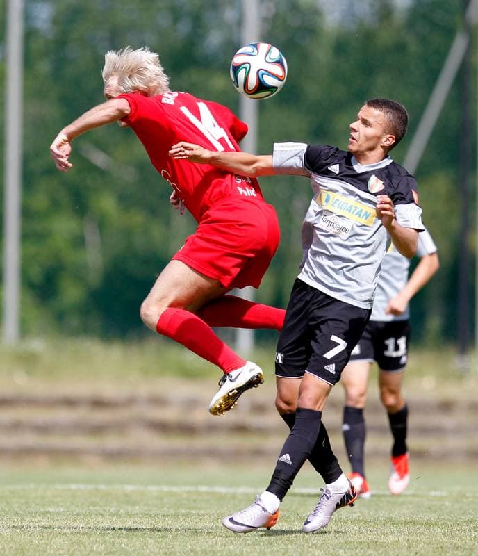Football. Friendly Match. Korona Kielce - BKS Stal Bielsko Biala. 28.06.2014