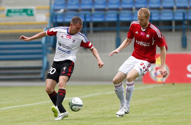 Football. T-Mobile Ekstraklasa. Wisla Krakow - Gornik Zabrze. 24.05.2014