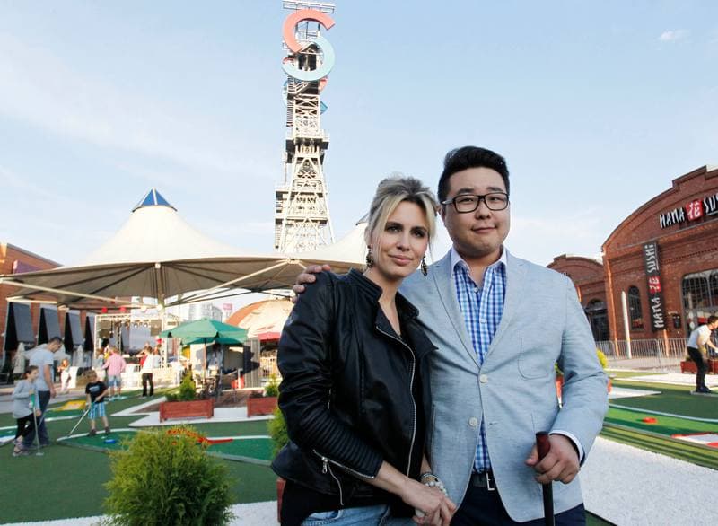 Golf. Pole Mini Golf. VIP Garden Party. 11.07.2014