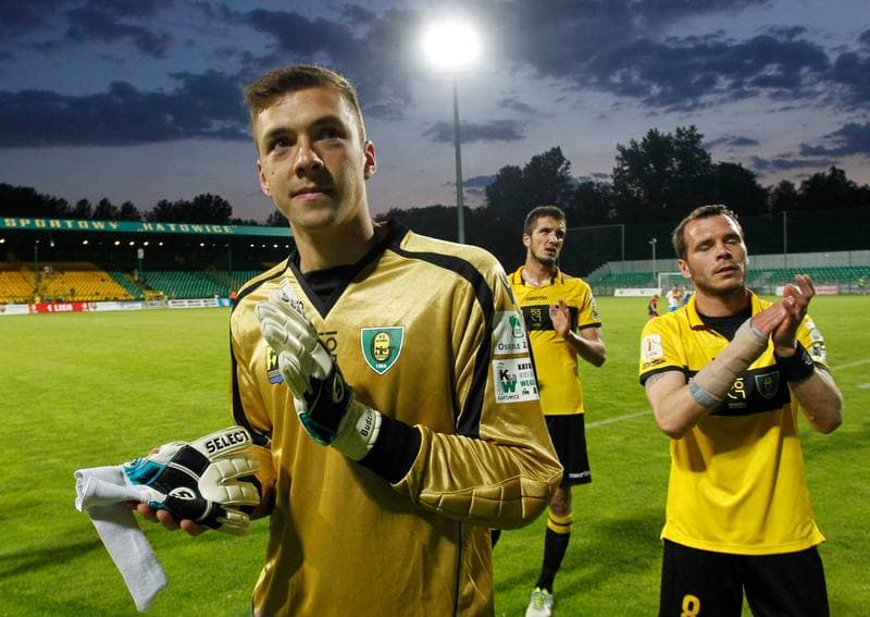Football. I Liga. GKS Katowice - Termalica Bruk Bet Nieciecza. 21.05.2014