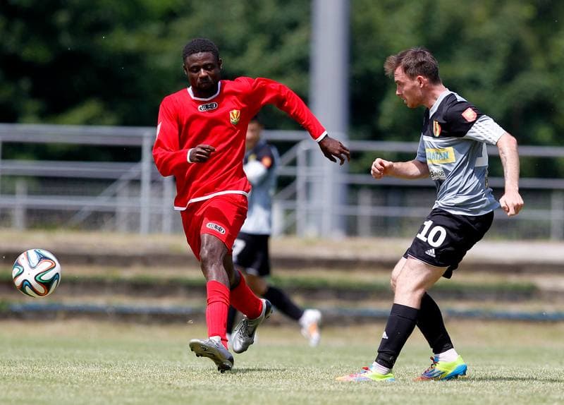 Football. Friendly Match. Korona Kielce - BKS Stal Bielsko Biala. 28.06.2014