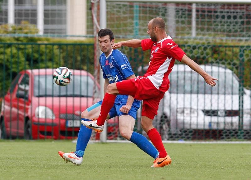 Football. Friendly Match. FC Banik Ostrava - Podbeskidzie Bielsko Biala. 02.07.2014