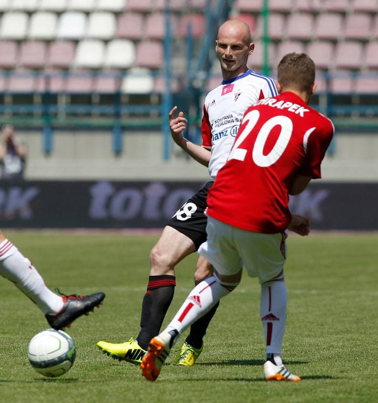 Football. T-Mobile Ekstraklasa. Wisla Krakow - Gornik Zabrze. 24.05.2014