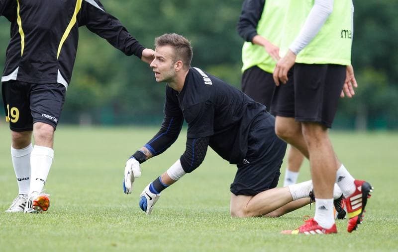 Football. GKS Katowice. Training. 26.06.2014