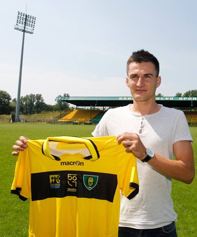 Football. GKS Katowice. Press Conference. 08.07.2014
